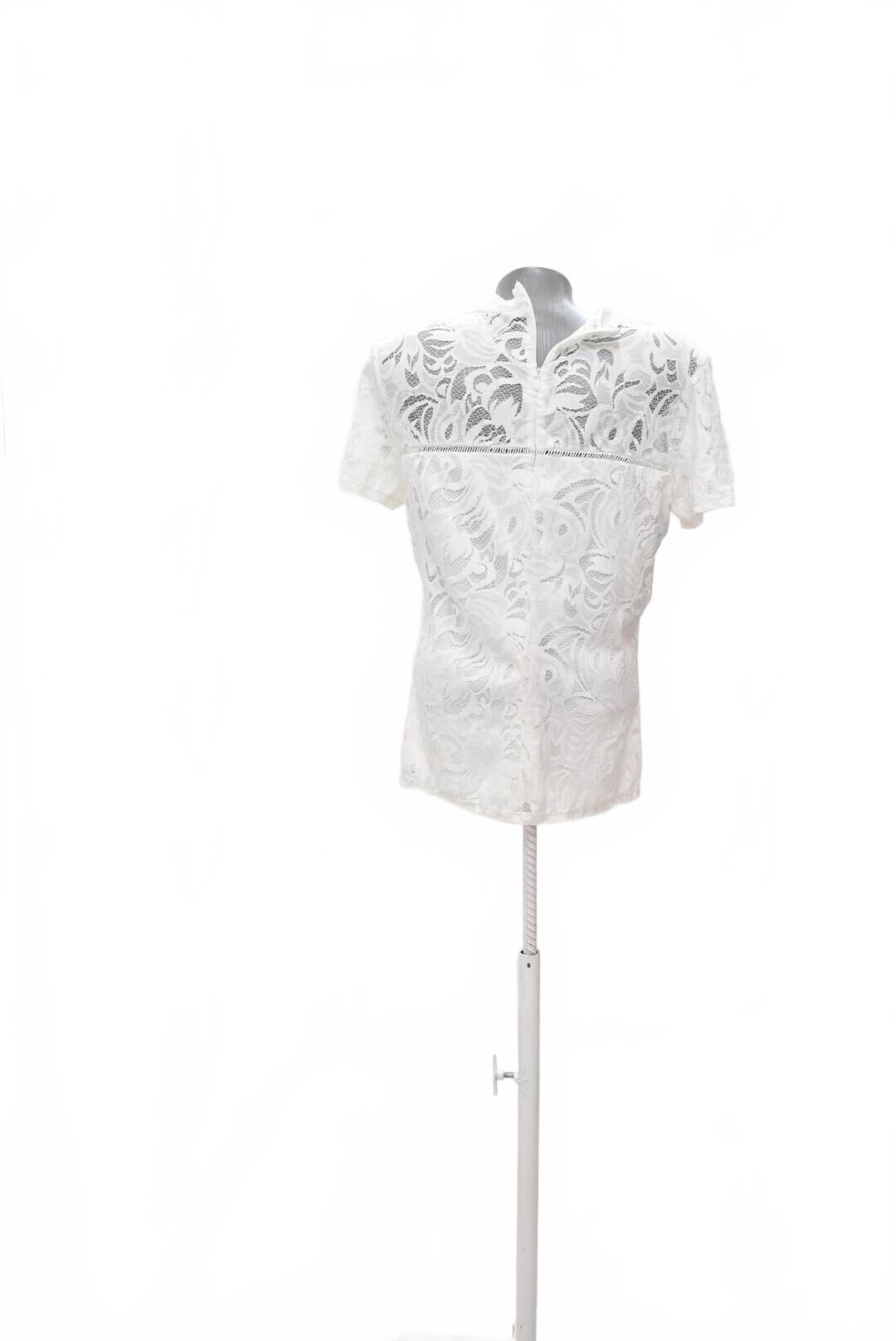 Damen -T-ShirtVilaohne Aufdruck,farbeweiss,größeXL