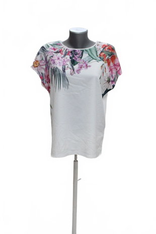Damen -T-ShirtMohitomit Aufdruck,farbeweiss,größeL