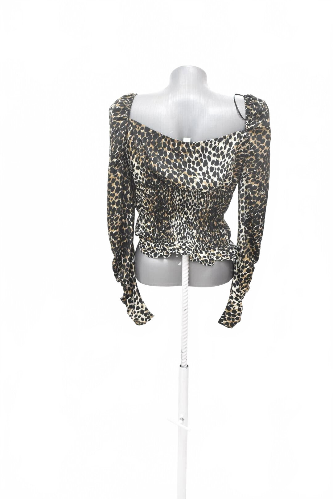 Damen -T-ShirtTopshopohne Aufdruck,farbeanimal-print,größe38