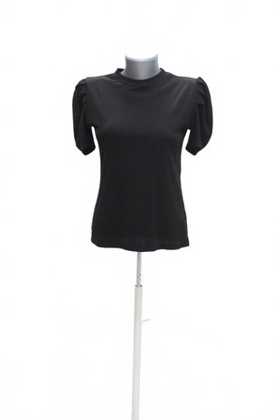 Damen -T-ShirtNew Collectionohne Aufdruck,farbeschwarz,größeS
