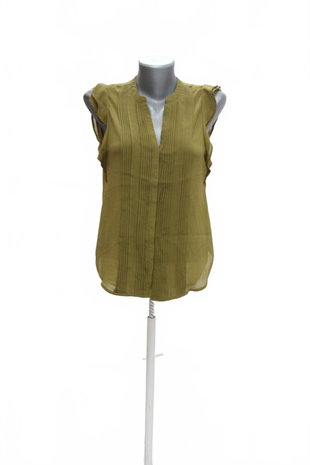 Damen -T-ShirtH&Mohne Aufdruck,farbekhaki,größeS