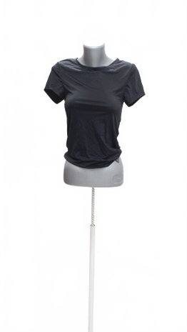 Damen -T-ShirtPrimarkohne Aufdruck,farbeschwarz,größeS