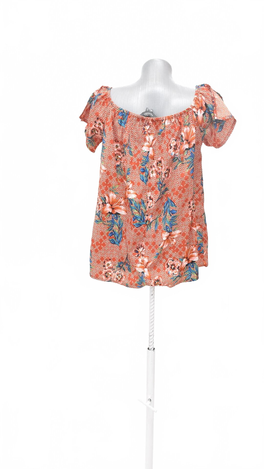 Damen -T-ShirtPrimarkohne Aufdruck,farbegeblümt,größe38