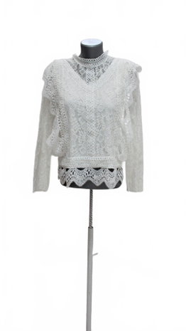 Damen bluse : Brand,Farbeweiss,größe: size