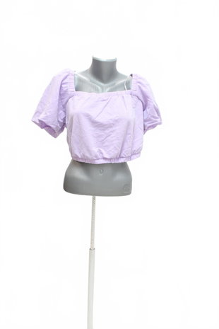 Damen -T-ShirtVero Modaohne Aufdruck,farbeviolett,größeL