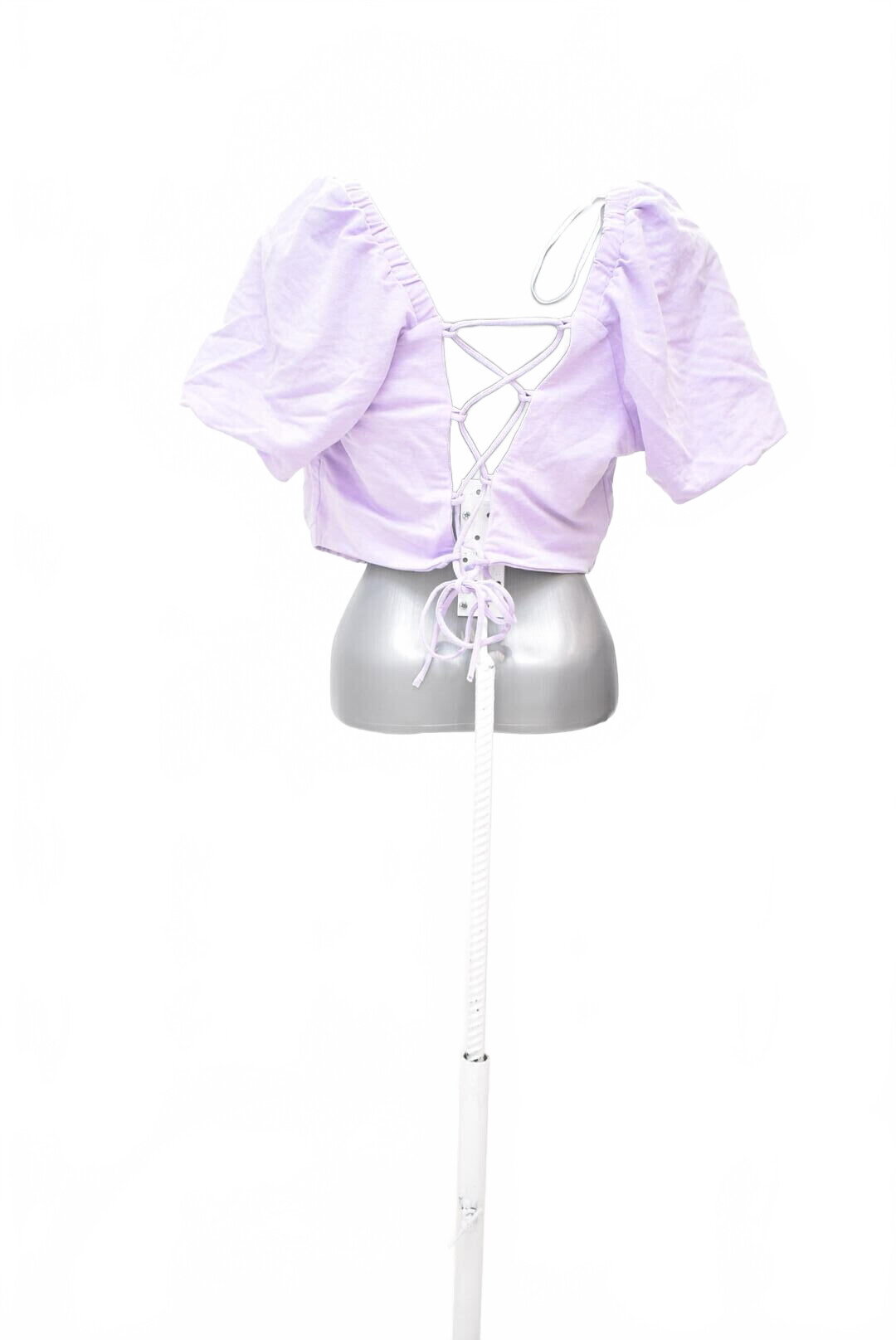 Damen -T-ShirtVero Modaohne Aufdruck,farbeviolett,größeL