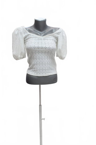 Damen -T-ShirtMonkiohne Aufdruck,farbeweiss,größeXS