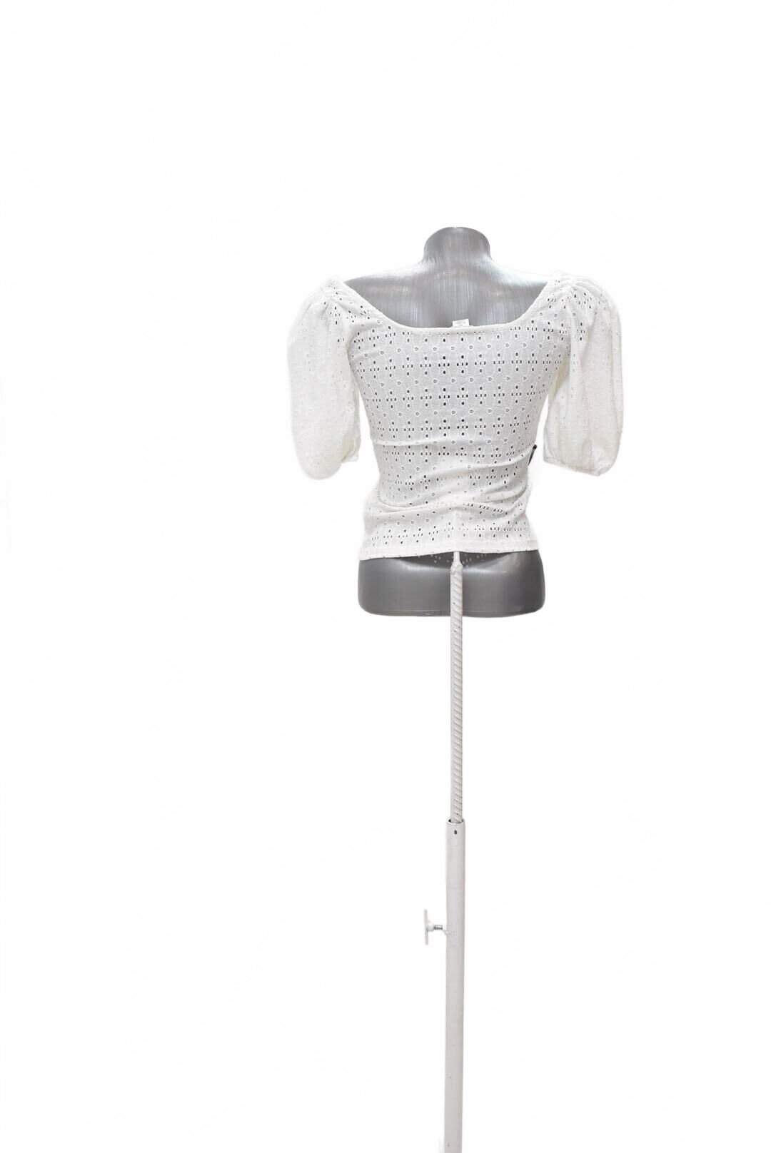 Damen -T-ShirtMonkiohne Aufdruck,farbeweiss,größeXS