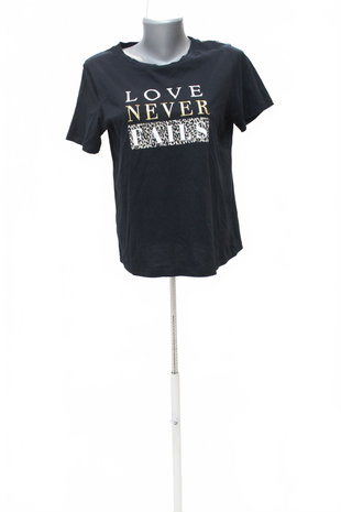 Damen -T-ShirtF&Fmit Aufdruck,farbegemustert,größe40