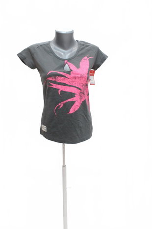 Damen -T-ShirtPumamit Aufdruck,farbegrau,größe36