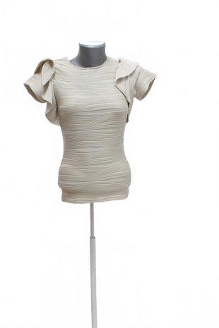 Damen -T-ShirtFisherfieldohne Aufdruck,farbebeige,größe36