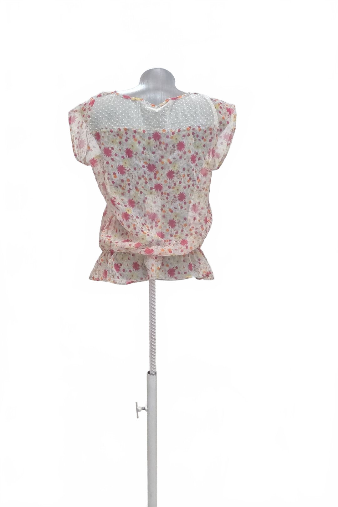 Damen -T-ShirtZaraohne Aufdruck,farbegeblümt,größeM
