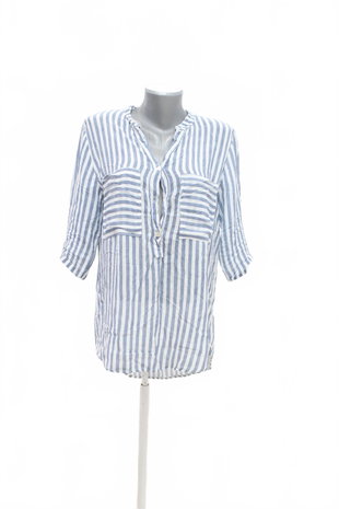 Damen -T-ShirtGenesisohne Aufdruck,farbegestreift,größeM
