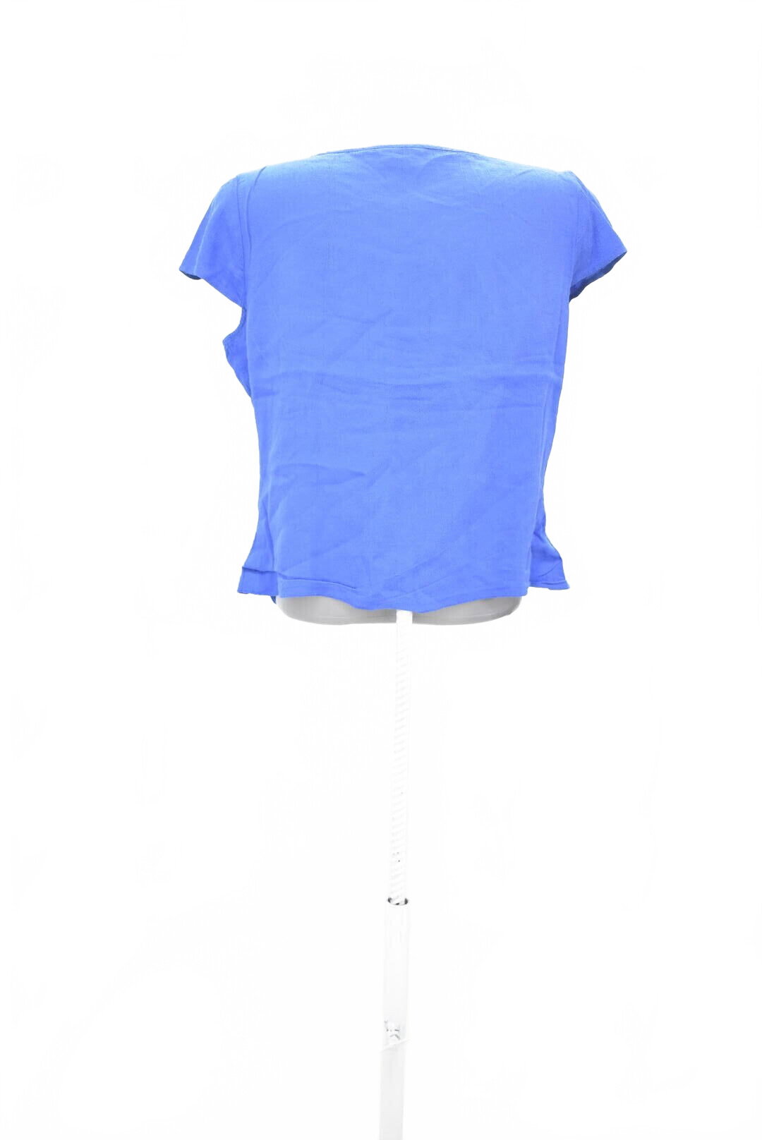 Damen -T-ShirtF&Fohne Aufdruck,farbeblau,größeS