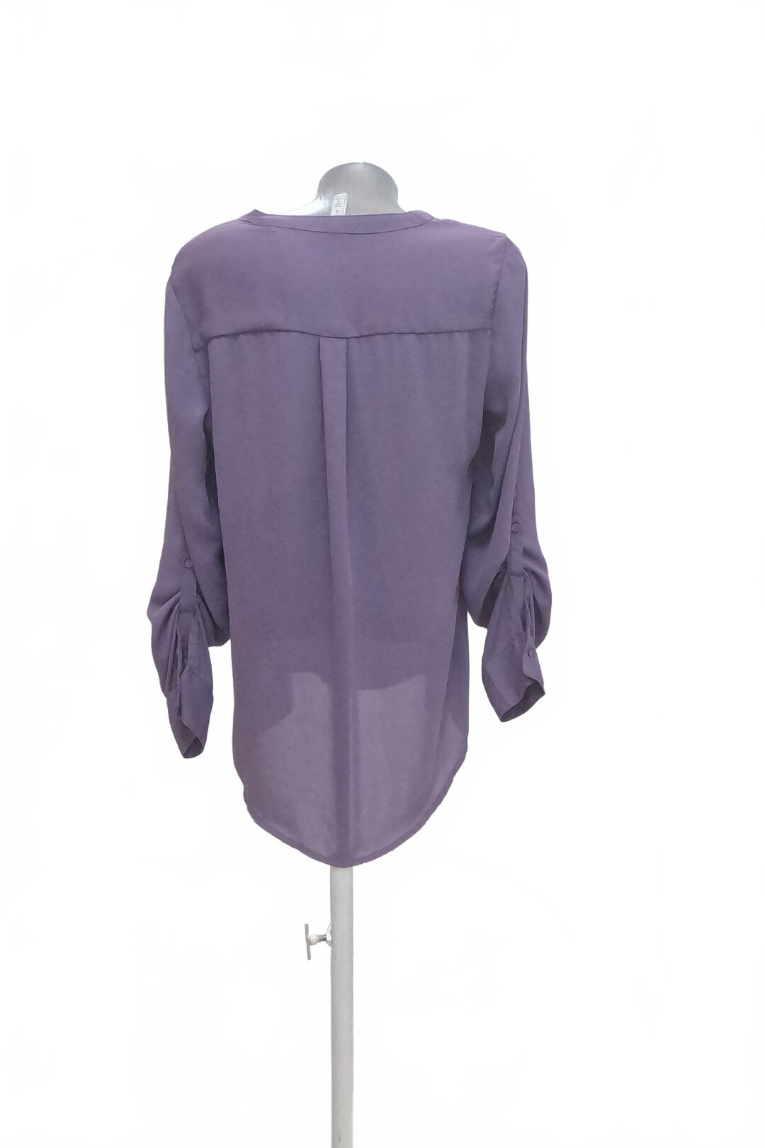 Damen -T-ShirtAmisuohne Aufdruck,farbeviolett,größeM