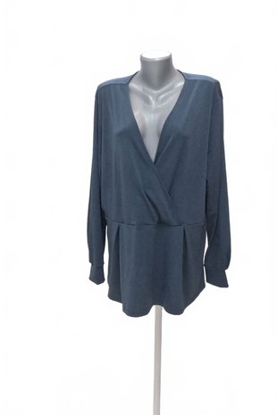 Damen -T-ShirtH&Mohne Aufdruck,farbekhaki,größe2XL
