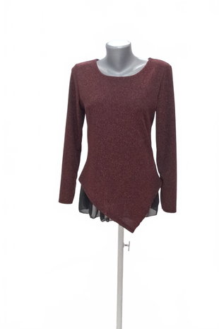 Damen -T-ShirtNew Collectionohne Aufdruck,farbemehrfarbig,größeM