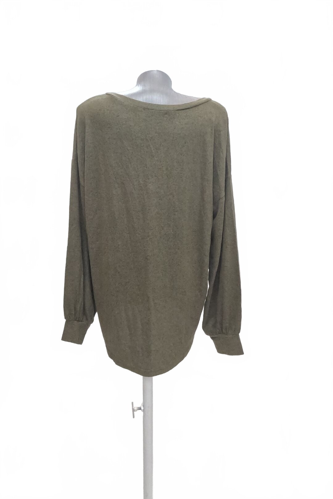 Damen -T-ShirtGenesisohne Aufdruck,farbekhaki,größe2XL