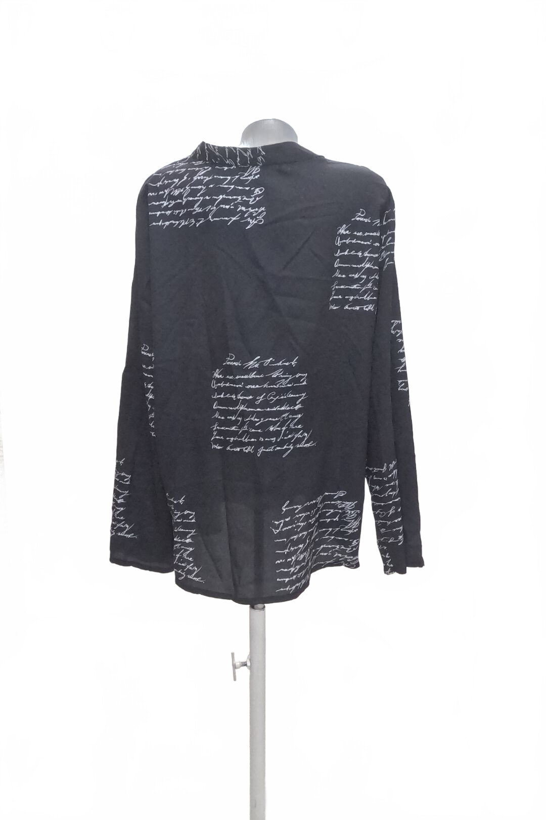 Damen -T-ShirtGenesismit Aufdruck,farbeschwarz,größe3XL