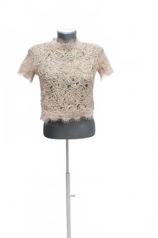 Damen -T-ShirtZaraohne Aufdruck,farbebeige,größeS