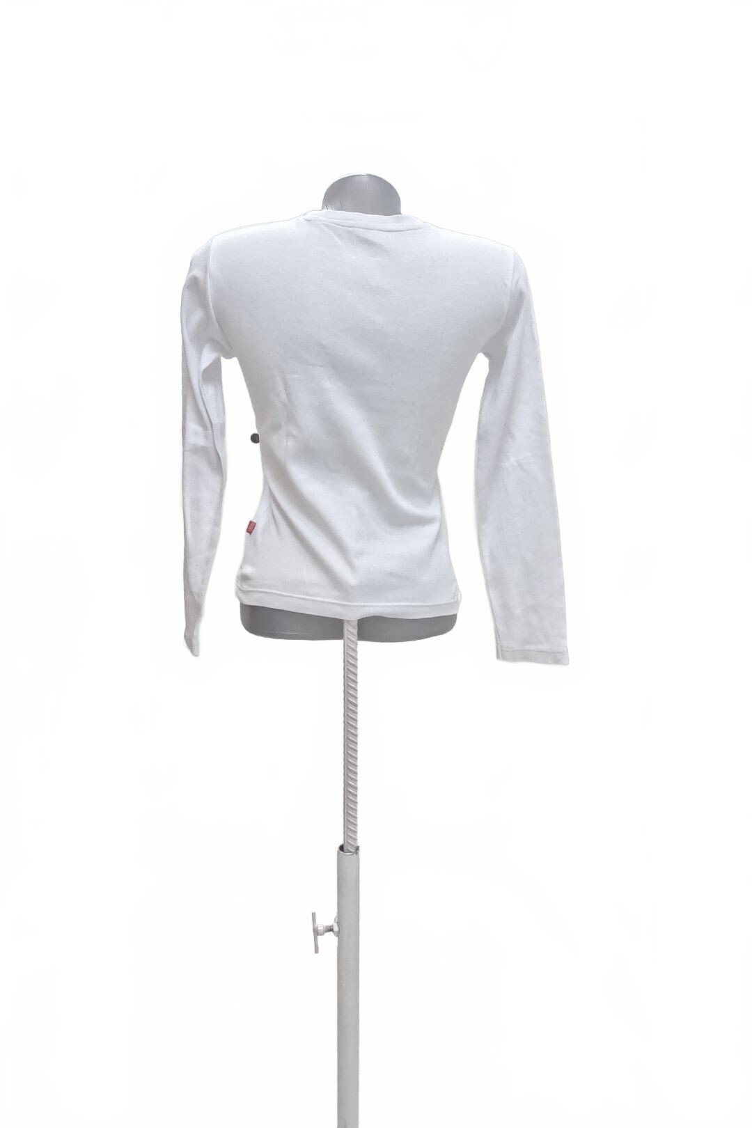 Damen -T-ShirtPumamit Aufdruck,farbeweiss,größeM