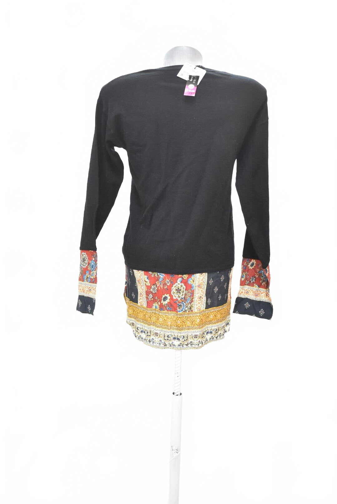 Damen -T-ShirtDesigualohne Aufdruck,farbegemustert,größeS