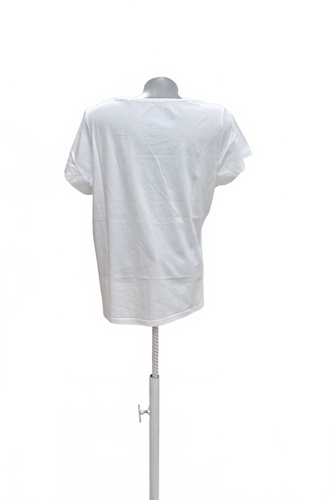 Damen -T-ShirtEsmaramit Aufdruck,farbeweiss,größeL