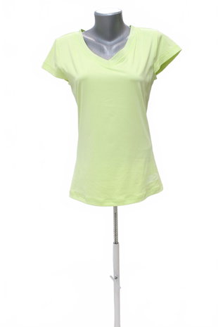 Damen -T-ShirtAlpine Proohne Aufdruck,farbegrün,größeL