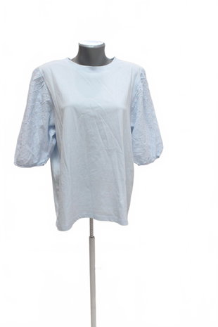 Damen -T-ShirtSinsayohne Aufdruck,farbeblau,größe2XL