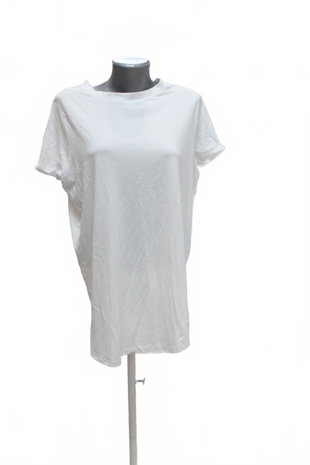 Damen -T-ShirtF&Fohne Aufdruck,farbeweiss,größeM