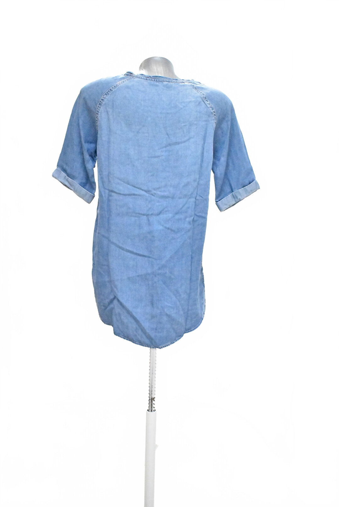 Damen -T-ShirtEsmaraohne Aufdruck,farbedenim,größe36