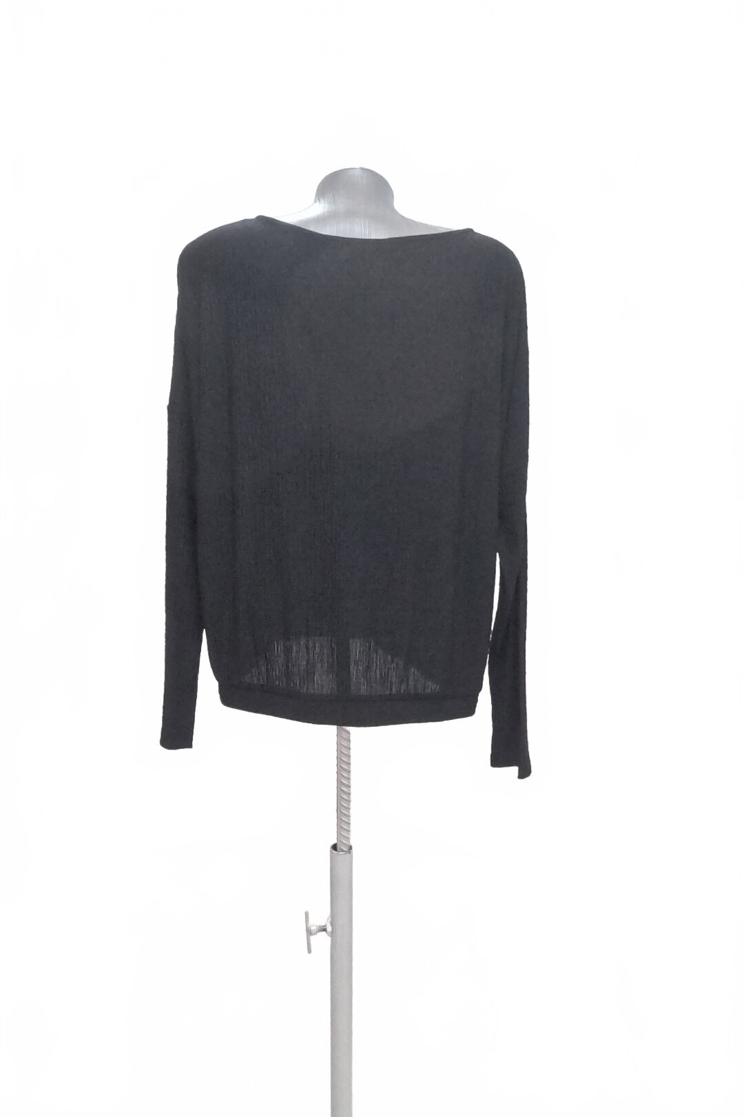 Damen -T-ShirtLindexohne Aufdruck,farbeschwarz,größeL