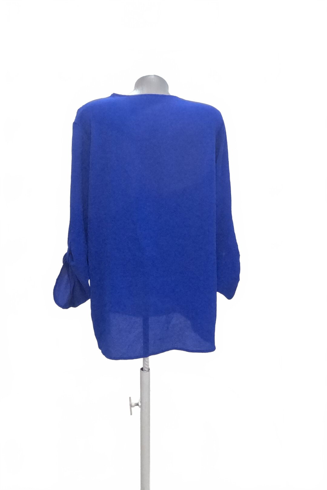 Damen -T-ShirtSheinohne Aufdruck,farbeblau,größeXL