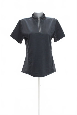 Damen -T-ShirtGenesisohne Aufdruck,farbeschwarz,größeXL