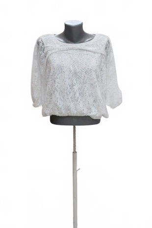 Damen -T-ShirtGenesisohne Aufdruck,farbeweiss,größeL