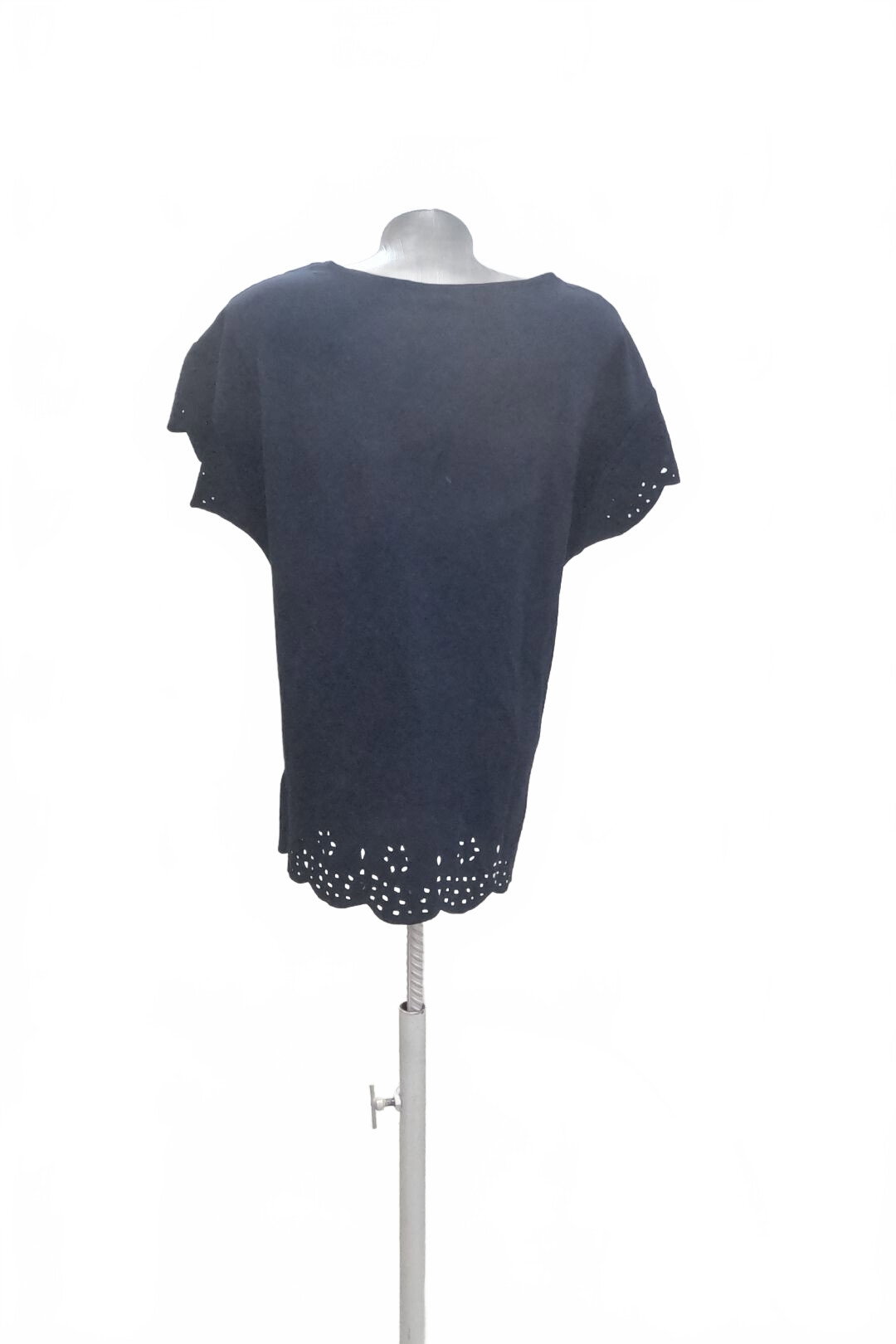 Damen -T-ShirtCamaieuohne Aufdruck,farbeblau,größeM