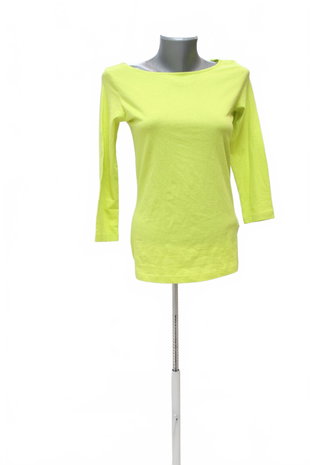 Damen -T-ShirtEsmaraohne Aufdruck,farbegelb,größeS