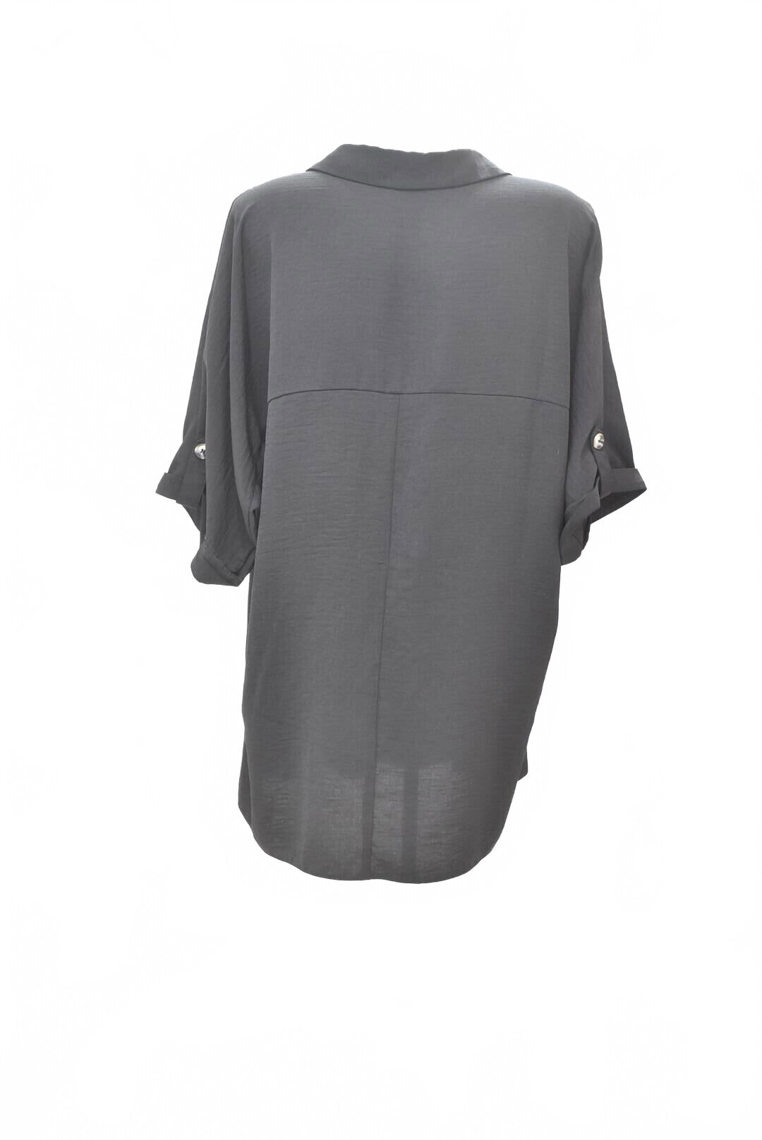 Damen -T-ShirtF&Fohne Aufdruck,farbeschwarz,größe42