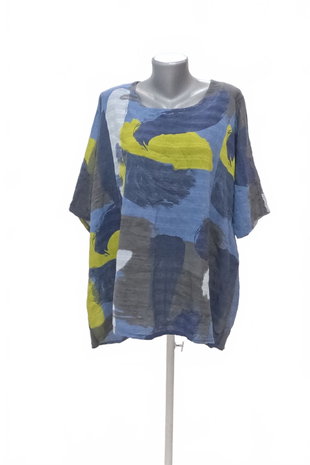 Damen -T-ShirtGenesisohne Aufdruck,farbegemustert,größe50