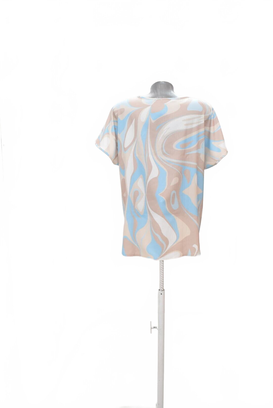 Damen -T-ShirtGenesisohne Aufdruck,farbegemustert,größeL