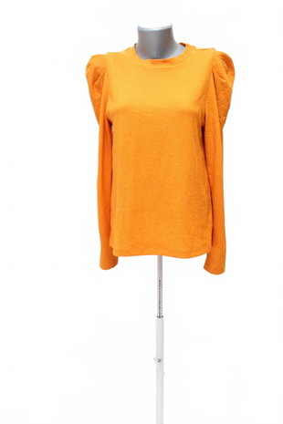Damen -T-ShirtGenesisohne Aufdruck,farbeorange,größeM
