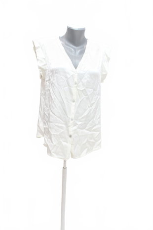 Damen -T-ShirtGenesisohne Aufdruck,farbeweiss,größeM