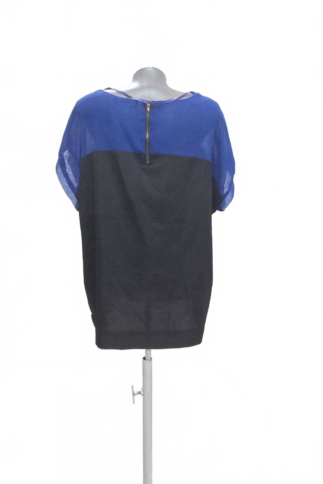 Damen -T-ShirtMaxi Blueohne Aufdruck,farbemehrfarbig,größe44