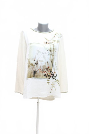 Damen -T-ShirtTaifunohne Aufdruck,farbegeblümt,größe42