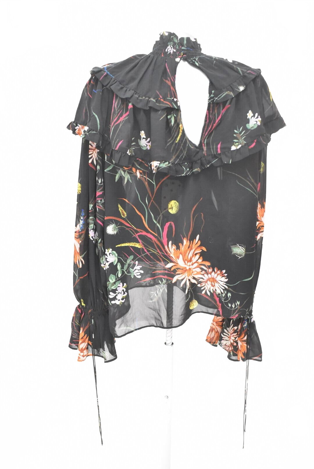 Damen bluse : Brand,Farbegeblümt,größe: size