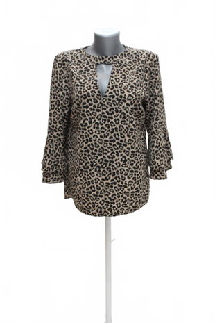 Damen bluse : Brand,Farbeanimal-print,größe: size