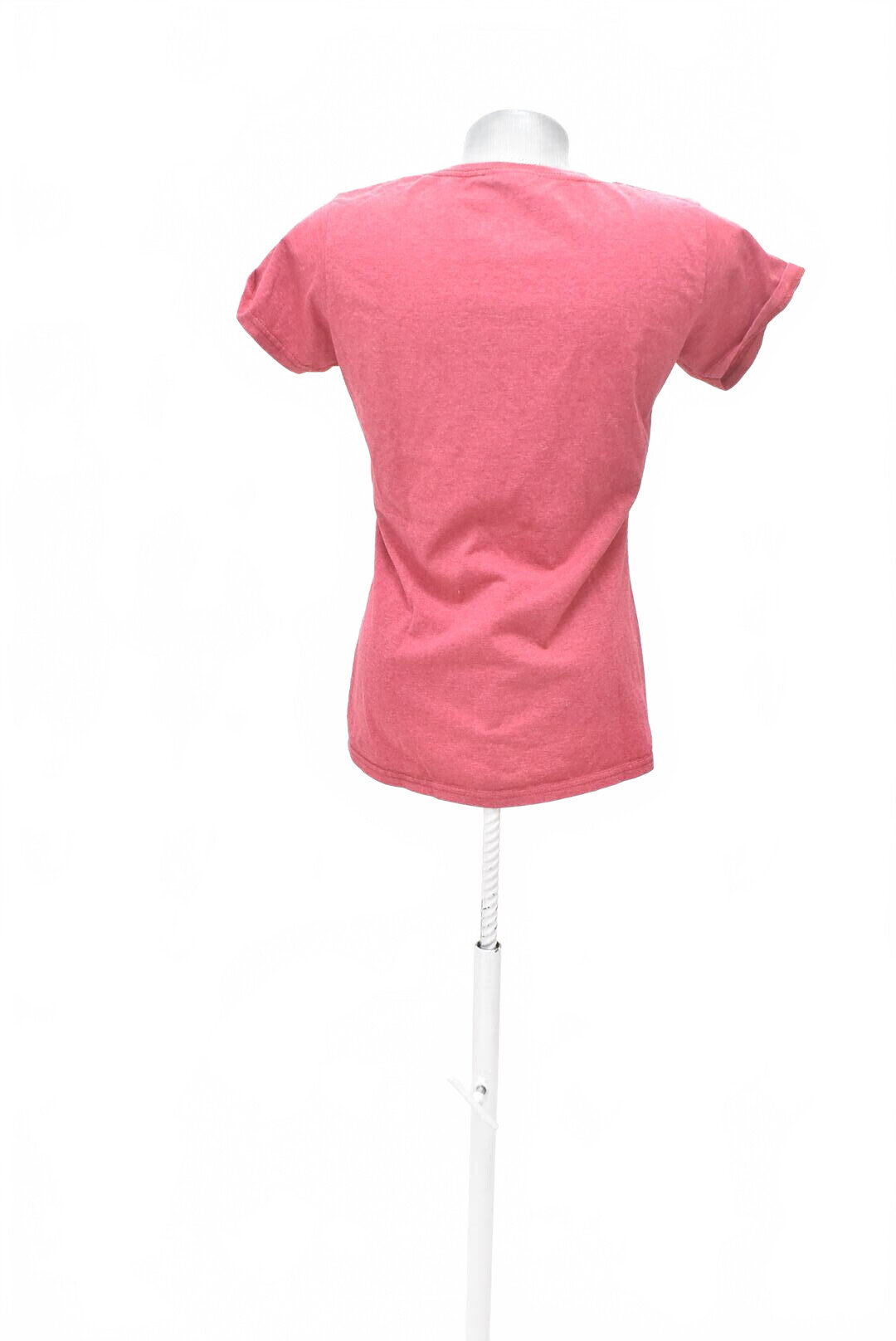 Damen -T-ShirtGymbeamohne Aufdruck,farberot,größeS