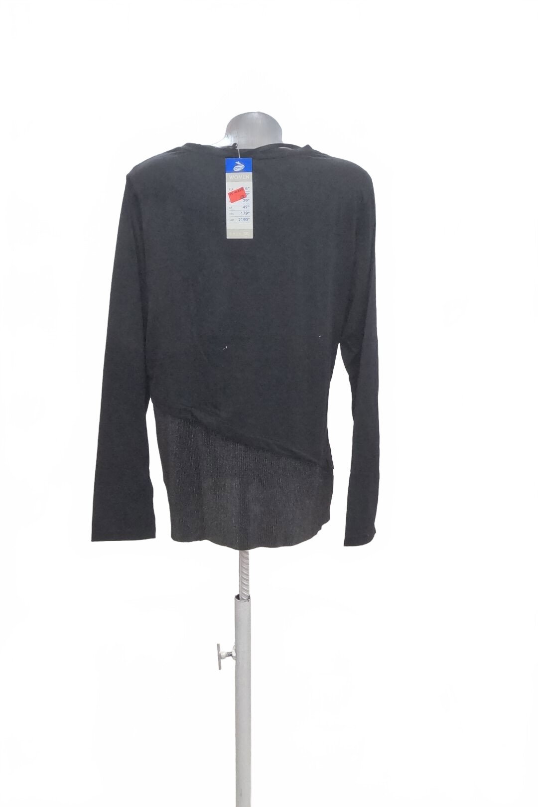 Damen -T-ShirtGenesisohne Aufdruck,farbeschwarz,größe2XL