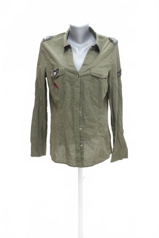 Damen bluse : Brand,Farbekhaki,größe: size