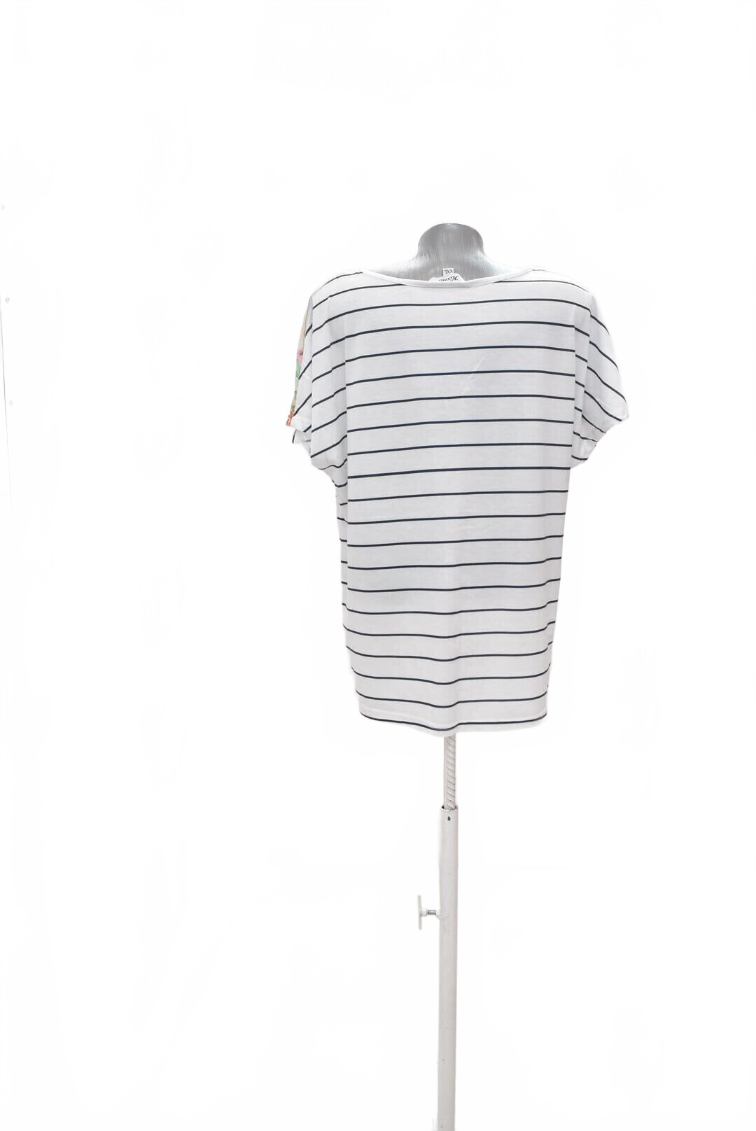 Damen -T-ShirtKixmiohne Aufdruck,farbegeblümt,größe2XL